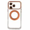 Case Compatible con Carga Magnética y Protector de Lens   Apple iPhone 17 Pro Max - Anaranjado