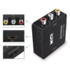 Adaptador Conversor Convertidor 3RCA A HDTV AV Audio Video