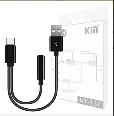 Adaptador 2 en 1 kin Tipo C / KY-137