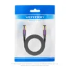 Cable de Red Flat Cat.7 UTP / 10M / Negro ICABL Vention