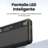 Power Bank 2 Puertos   USB A / USB C  10.000mAh  22.5W  Negro  CD263  USAMS