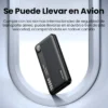 Power Bank 2 Puertos   USB A / USB C  10.000mAh  22.5W  Negro  CD263  USAMS