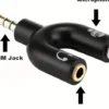 Adaptador De Audio 3.5mm Para Auriculares Y Micrófono