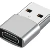 Adaptador OTG Tipo-C Hembra A USB Macho 2.0 ( BULK )