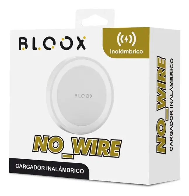 Cargador BLOOX Inalámbrico No_Wire_1   15W