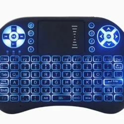 Mini Teclado Inalámbrico Control Remoto Negro Eko-Vi