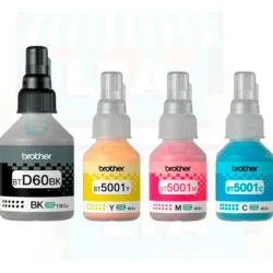 Pack 4 Botellas Tinta Original Impresora Brother