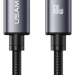 Cable de Datos USB C a USB C SJ769 60W 1.2m Gris U91 USAMS