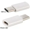 Adaptador de Micro USB a Tipo C v8