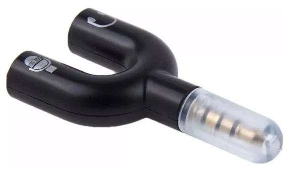 Adaptador De Audio 3.5mm Para Auriculares Y Micrófono