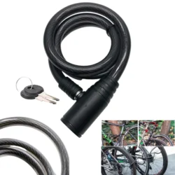 Tranca Seguridad para Moto/bici Con Protección Anti-Agua / Con Llaves / 1.2MT