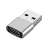 Adaptador OTG Tipo-C Hembra A USB Macho 2.0 ( BULK )