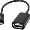 Adaptador OTG micro USB