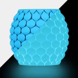 Filamento Sunlu PETG Fosforecente Azul