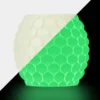 Filamento Sunlu PETG Fosforecente Blanco/Verde