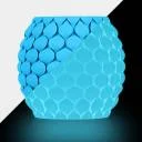 Filamento Sunlu PETG Fosforecente Azul