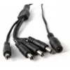 Splitter de Poder para Cámaras CCTV 1 a 4 Salidas