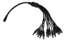 Splitter de Poder para Cámaras CCTV 1 a 16 Salidas
