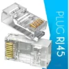 Terminal de Red+capuchon Rj45