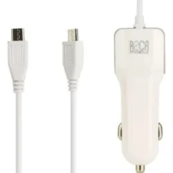 Cargador ROCA «RC-CC-M31» Inteligente para Auto, USB a Micro USB (3.1A)