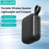 Parlante Bluetooth TWS 1200mAh YK Series Negro YX015 USAMS