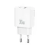 Cargador de Pared T65   30W USB A + USB C  Blanco  CC316  USAMS