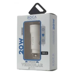 Cargador Auto ROCA 20W USB C/PD